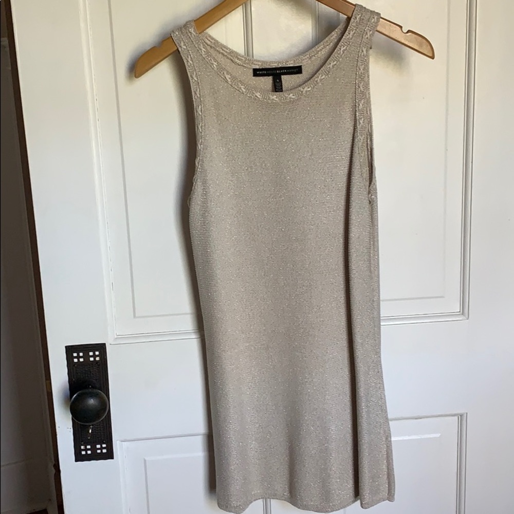 Sparkly sleeveless tunic